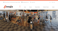 Desktop Screenshot of energiafitness.sg