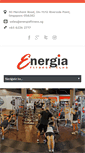 Mobile Screenshot of energiafitness.sg